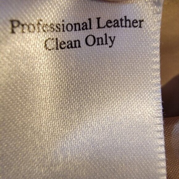 NWT Coldwater Creek Vest Size 1X Women's Leather and Knit Tan NEW - Picture 9 of 9